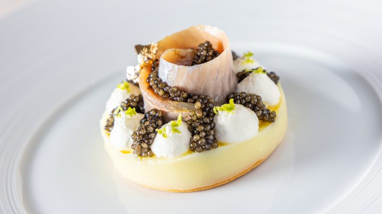 dîner gastronomique hiver Megève chef privé